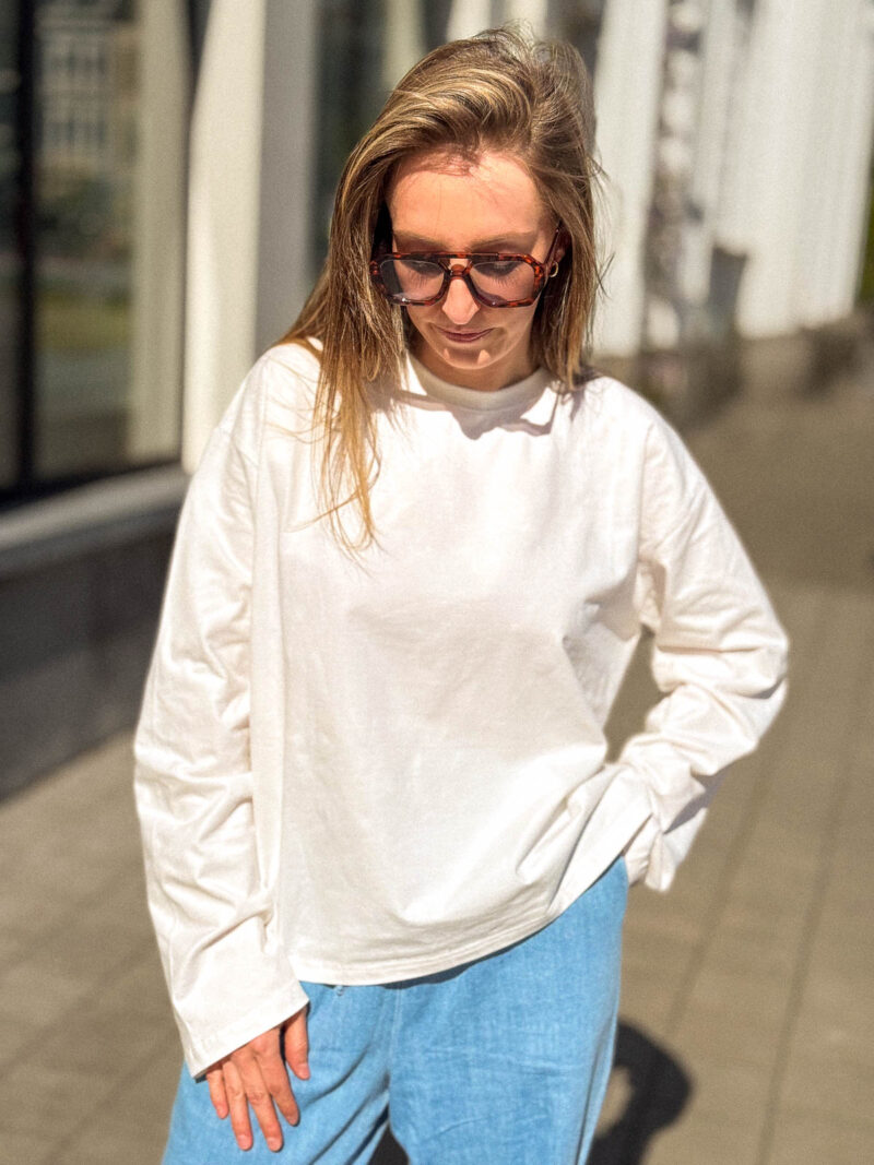 Bijou sweatshirt white - Afbeelding 3