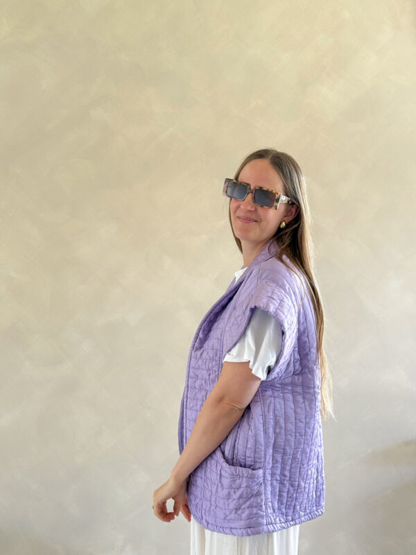 Lucy vest lila