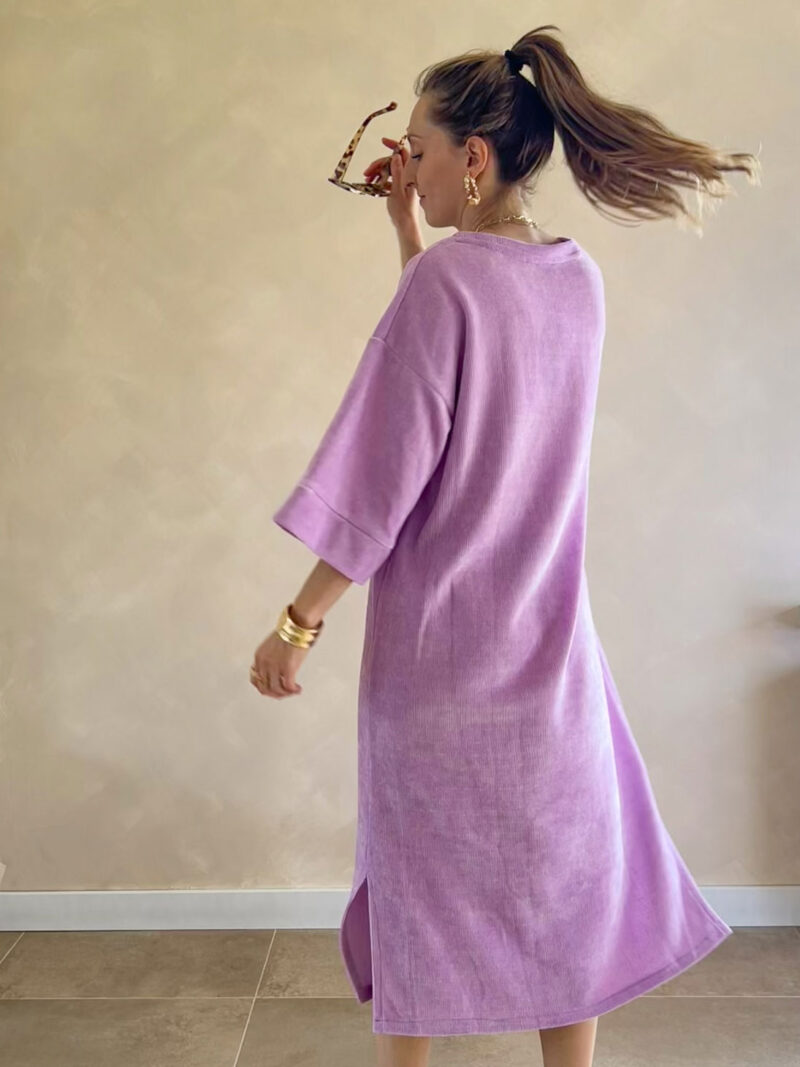 Isla dress lila - Afbeelding 4