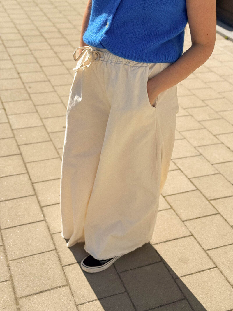 Lily broek ecru - Afbeelding 4