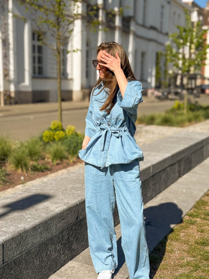 Josie blouse blauw - Afbeelding 5