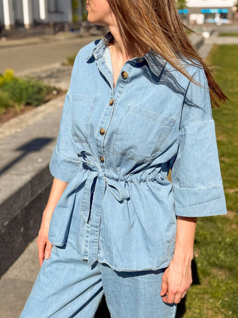 Josie blouse blauw