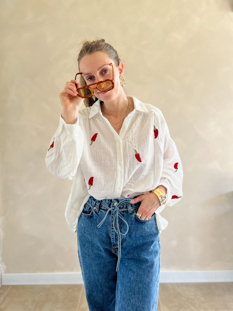 Chili blouse tetra wit - Afbeelding 8