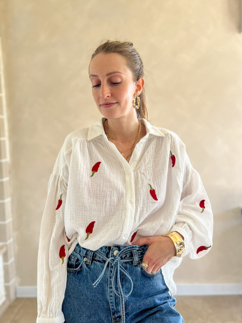 Chili blouse tetra wit - Afbeelding 6
