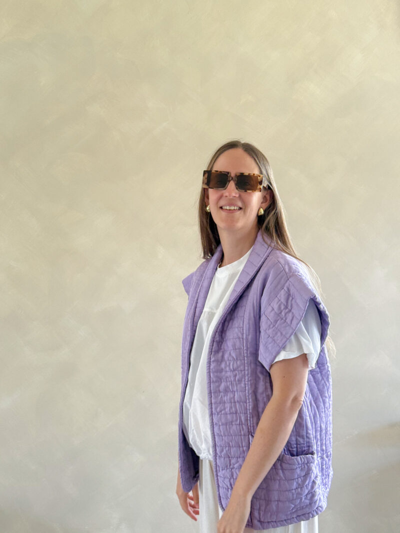 Lucy vest lila - Afbeelding 4