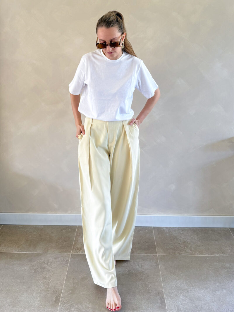 Melina pants butter yellow - Afbeelding 3