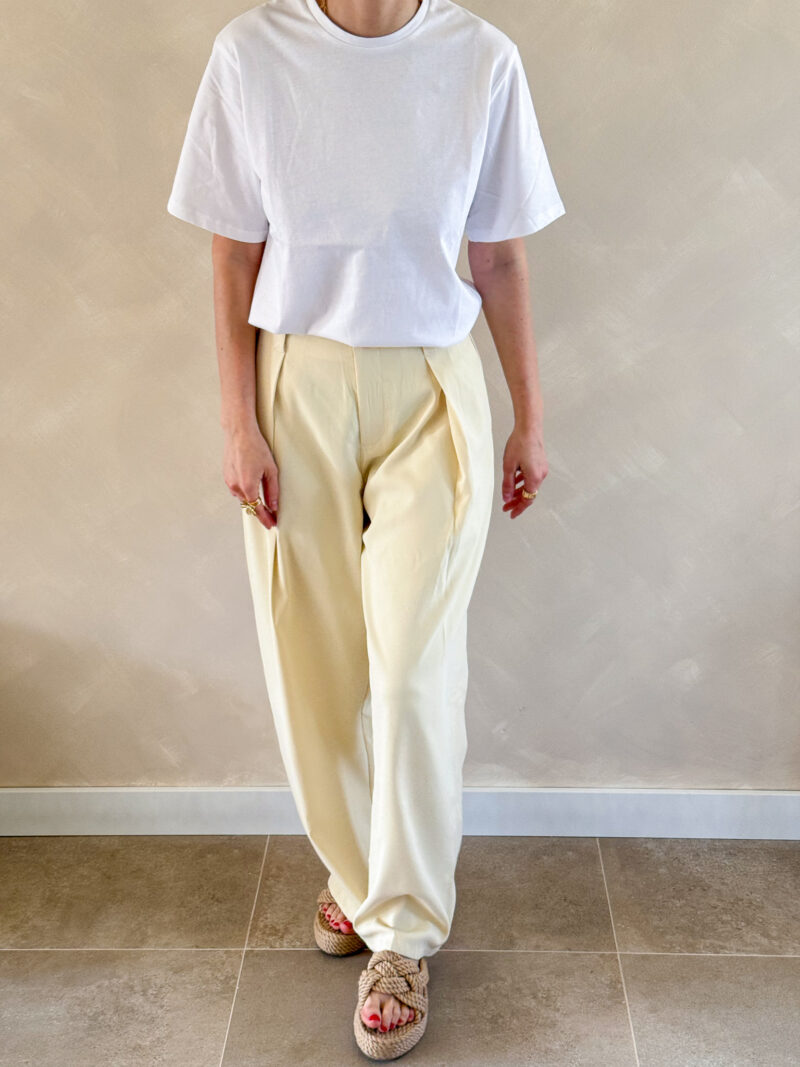 Melina pants butter yellow - Afbeelding 2