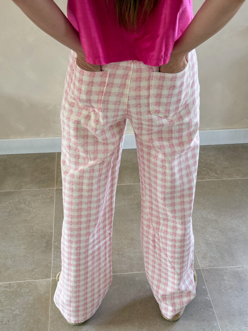 Vichy broek roze - Afbeelding 4