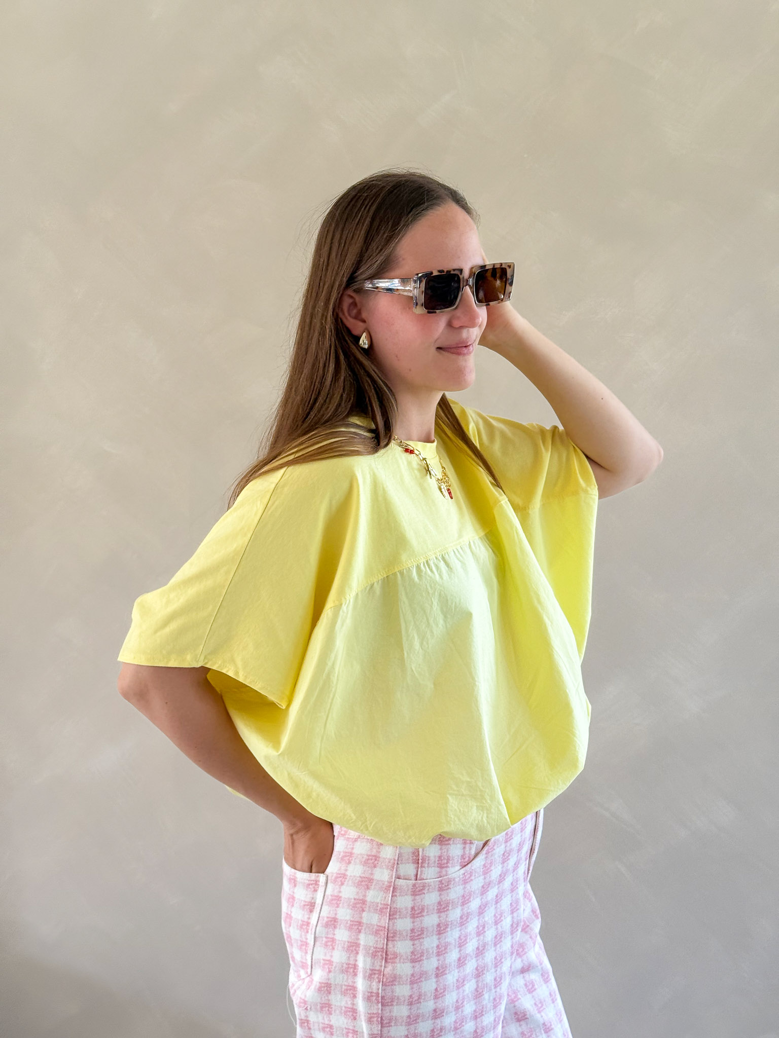 Abby shirt geel