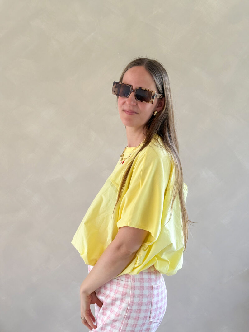 Abby shirt geel - Afbeelding 3